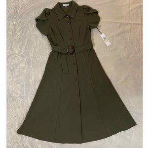 Calvin Klein
Tulip-Sleeve Shirtdress